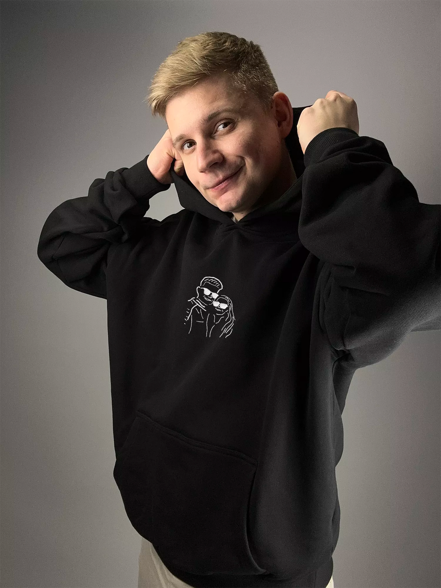 Bluza oversize - własne zdjęcie / projekt (outline)