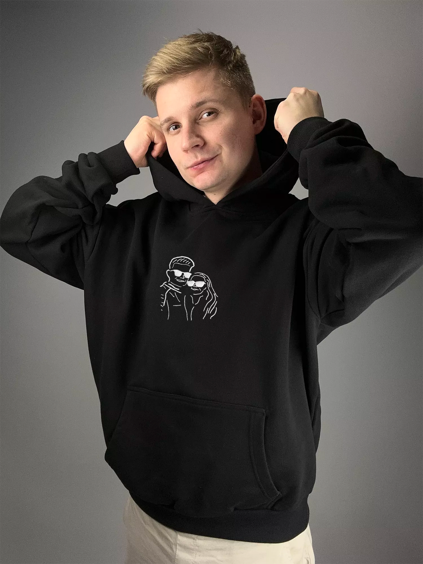 Bluza oversize - własne zdjęcie / projekt (outline)