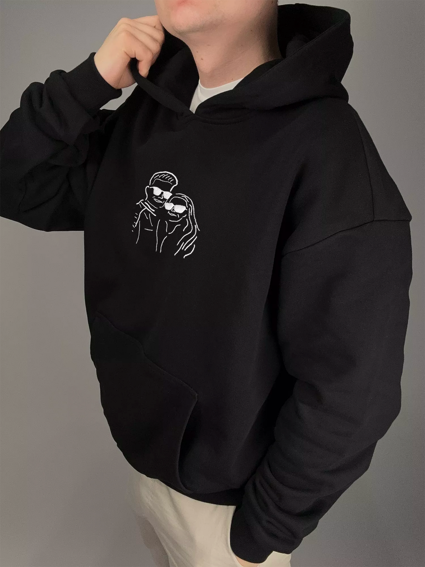 Bluza oversize - własne zdjęcie / projekt (outline)