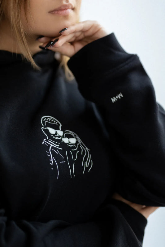 Bluza slim - własne zdjęcie / projekt (outline)