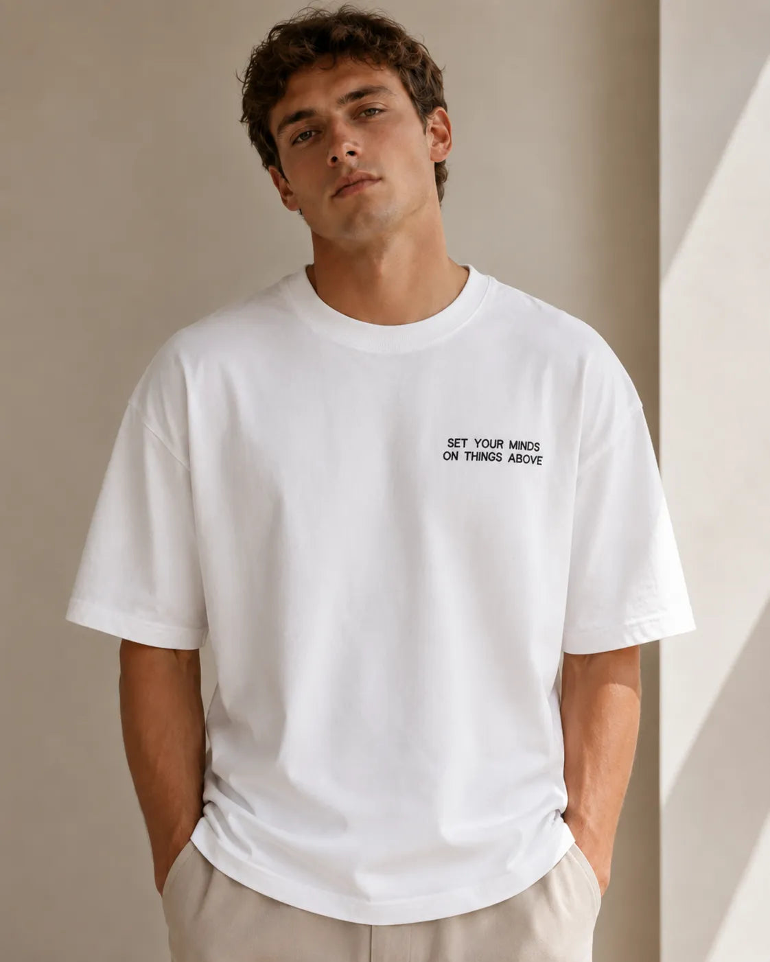 T-shirt - Napis i data